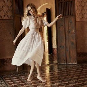 Dôen Violet Dress Small Salt EUC